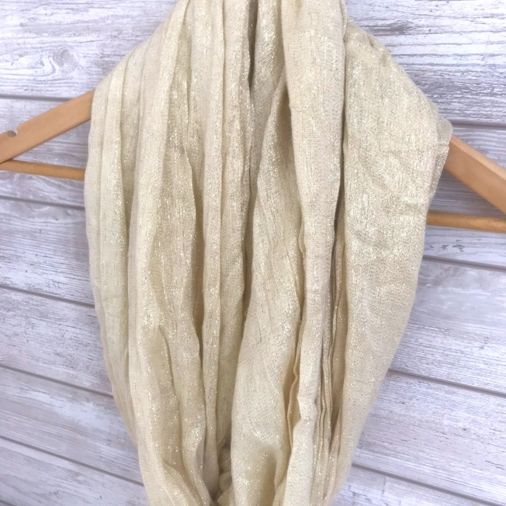 Gold Infinity Scarf